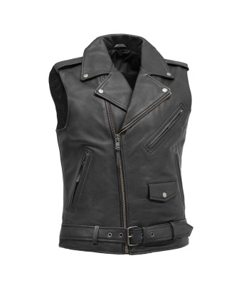 Rockin - Men's Motorcycle Leather Vest de votre