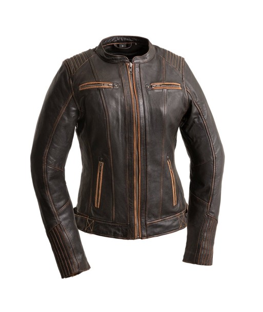 Electra - Women's Motorcycle Leather Jacket Par le système avancé 