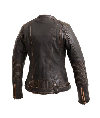 Electra - Women's Motorcycle Leather Jacket Par le système avancé 