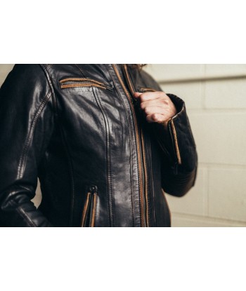 Electra - Women's Motorcycle Leather Jacket Par le système avancé 