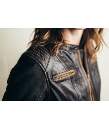 Electra - Women's Motorcycle Leather Jacket Par le système avancé 