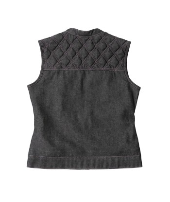 Eclipse Women's Club Style Denim Vest - Limited Edition online