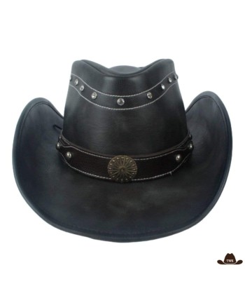 Chapeau en Cuir Cowboy Western des créatures d'habitude