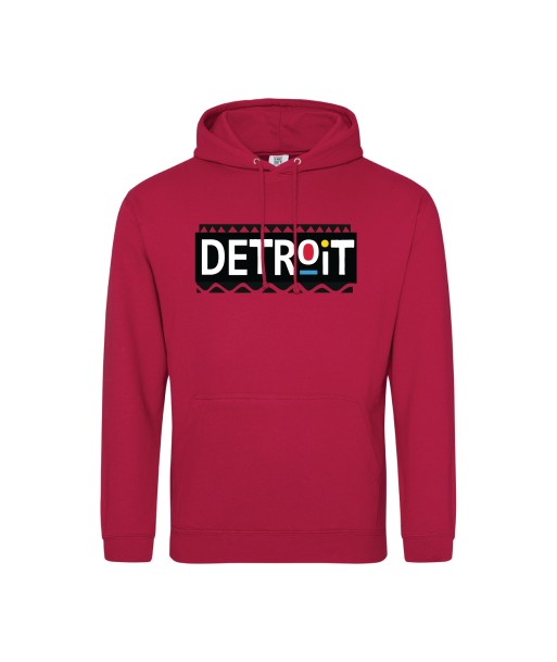 Ink Detroit Martin Hoodie - Red de technologie