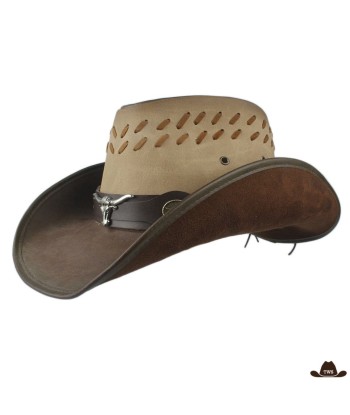 Chapeau de Cowboy Homme Cuir JUSQU'A -70%! 