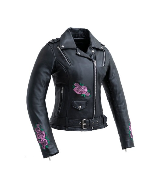 Bloom - Women's Motorcycle Leather Jacket de l' environnement