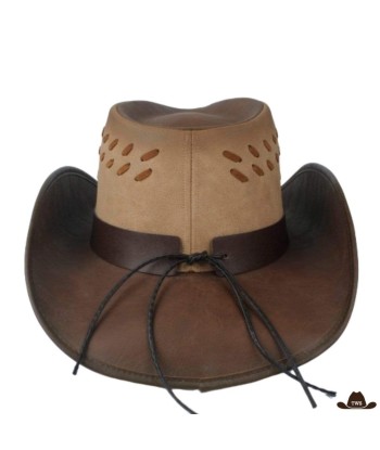 Chapeau de Cowboy Homme Cuir JUSQU'A -70%! 