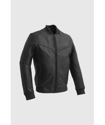 Aviator Mens Bomber Leather Jacket Venez acheter