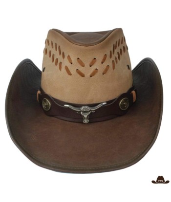 Chapeau de Cowboy Homme Cuir JUSQU'A -70%! 