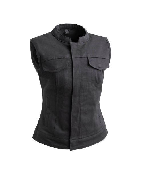 Lexy Women's Motorcycle Twill Vest meilleur choix