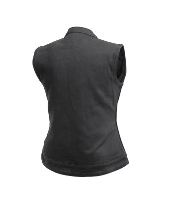 Lexy Women's Motorcycle Twill Vest meilleur choix