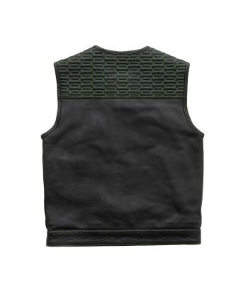 Crysis - Men's Leather Motorcycle Vest - Limited Edition une grave pollution 