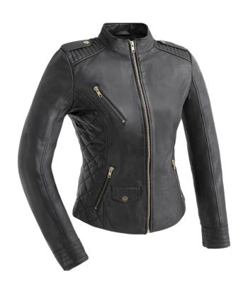 Madelin Womens Fashion Leather Jacket de technologie