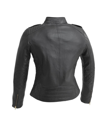 Madelin Womens Fashion Leather Jacket de technologie