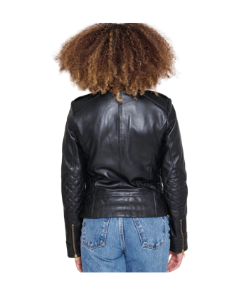 Madelin Womens Fashion Leather Jacket de technologie