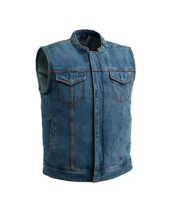 Havoc Men's Denim Motorcycle Vest En savoir plus