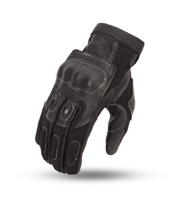 Extreme Men's Motorcycle Leather Gloves la colonne vertébrale