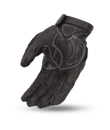 Extreme Men's Motorcycle Leather Gloves la colonne vertébrale