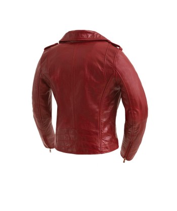 Abigail Women's Vintage Moto Leather Jacket votre