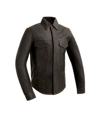 Maduro - Men's Motorcycle Leather Shirt acheter en ligne