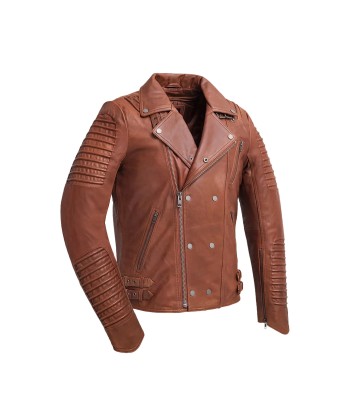 Brooklyn Mens Lambskin Leather Jacket des créatures d'habitude