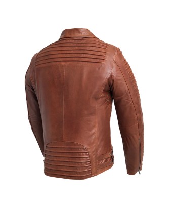 Brooklyn Mens Lambskin Leather Jacket des créatures d'habitude