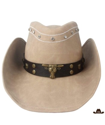 Chapeau en Cuir Comanchero Style Western à prix réduit toute l'année