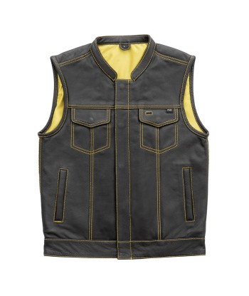 Gadsden - Men's Leather Motorcycle Vest - Limited Edition outlet