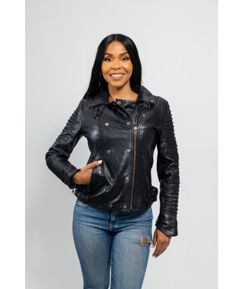 Queens Fashion Lambskin Leather Jacket Economisez 