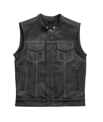 POW - Men's Leather Motorcycle Vest - Limited Edition sélection de produits