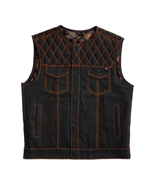 Dart - Men's Denim Vest - Limited Edition pas cher