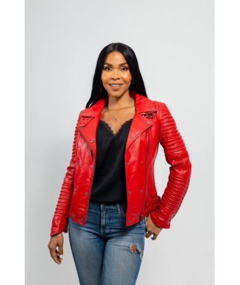 Queens Fashion Lambskin Leather Jacket Economisez 