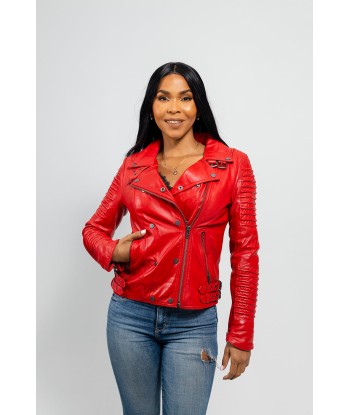 Queens Fashion Lambskin Leather Jacket Economisez 