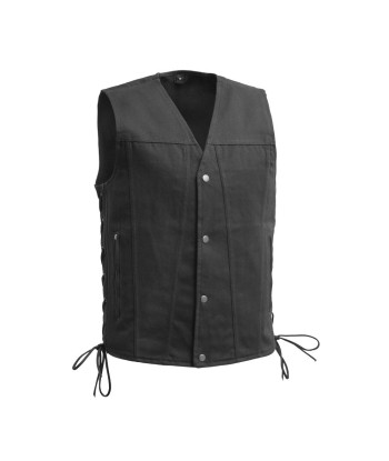 Lone Star Men's Motorcycle Twill Vest en ligne des produits 