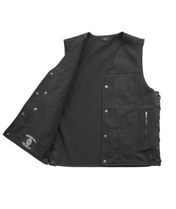 Lone Star Men's Motorcycle Twill Vest en ligne des produits 