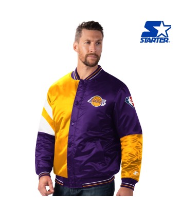 Starter Los Angeles Lakers Color Block Jacket d'Europe débarque