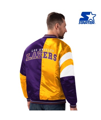 Starter Los Angeles Lakers Color Block Jacket d'Europe débarque