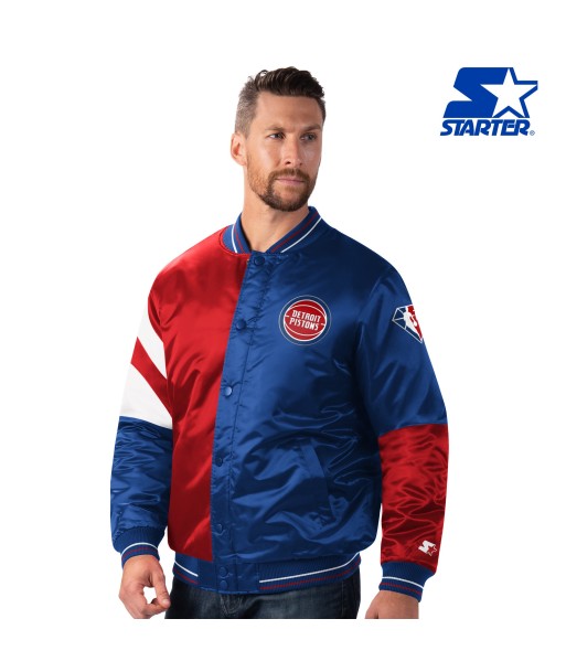 Starter Detroit Pistons Color Block Jacket plus qu'un jeu 