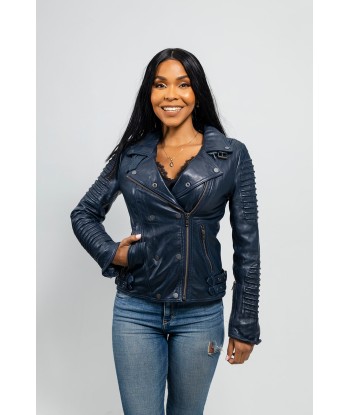 Queens Fashion Lambskin Leather Jacket Economisez 