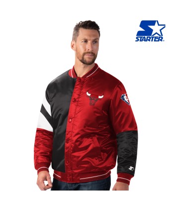 Starter Chicago Bulls Color Block Jacket suggérées chez