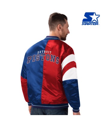 Starter Detroit Pistons Color Block Jacket plus qu'un jeu 