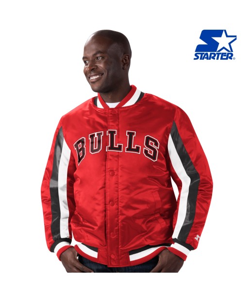 Starter Chicago Bulls Stripe Jacket hantent personnes