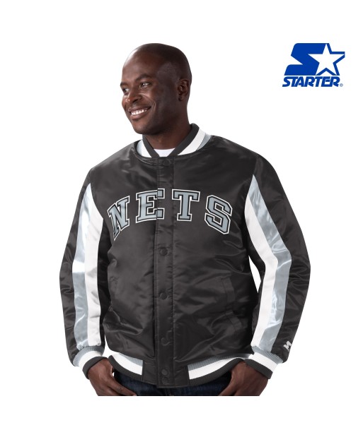 Starter Brooklyn Nets Stripe Jacket prix