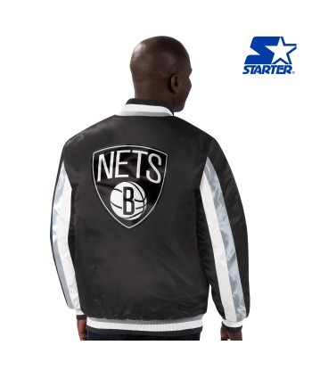 Starter Brooklyn Nets Stripe Jacket prix