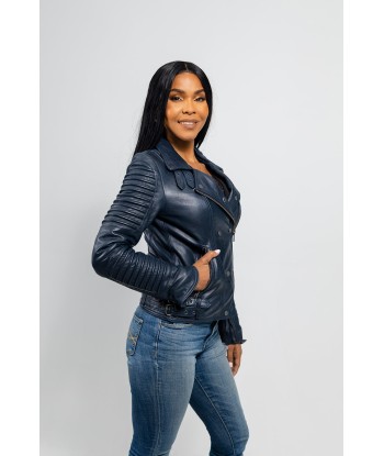 Queens Fashion Lambskin Leather Jacket Economisez 