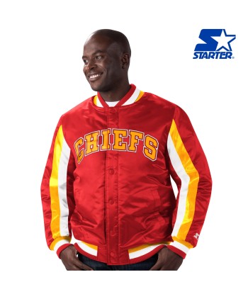 Starter Kansas City Chiefs Stripe Jacket des créatures d'habitude