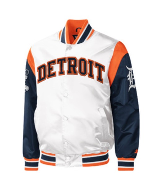 Starter Detroit Tigers Cooperstown Jacket le concept de la Pate a emporter 