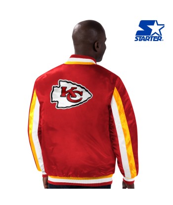 Starter Kansas City Chiefs Stripe Jacket des créatures d'habitude