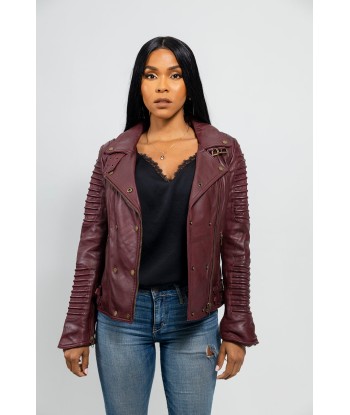 Queens Fashion Lambskin Leather Jacket Economisez 