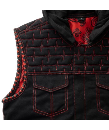 Pulse - Men's Twill Motorcycle Vest - Limited Edition Par le système avancé 